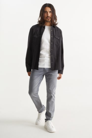 Hombre - Slim jeans - LYCRA® - vaqueros - gris
