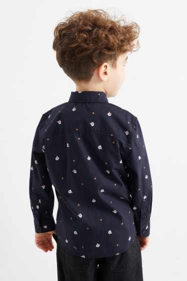 Children - Christmas shirt - dark blue