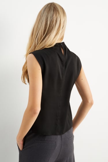 Donna - Top a blusa business - nero