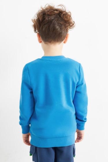 Kinderen: jongens - Set van 2 - Minecraft - sweatshirt - blauw