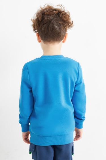 Kinderen - Set van 2 - Minecraft - sweatshirt - blauw