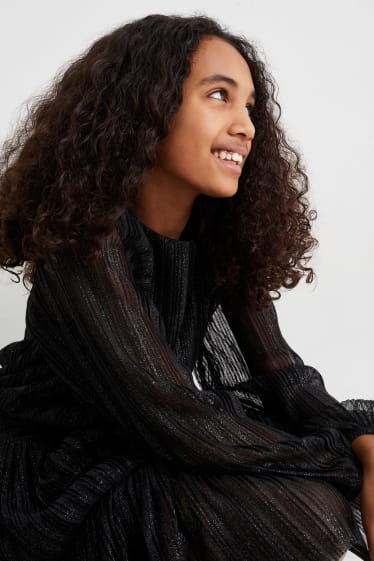 Kinder Mädchen - Kleid - festlich - schwarz