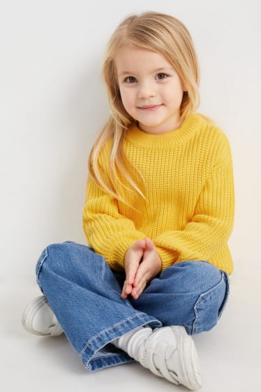 Kinder - Pullover - gelb