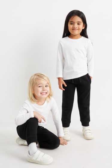 Dzieci - Spodnie dresowe - genderneutral - czarny