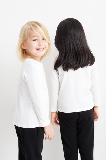 Niños - Camiseta de manga larga - genderless - blanco