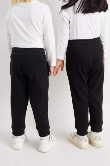 Kinder Buben - Jogginghose - genderneutral - schwarz