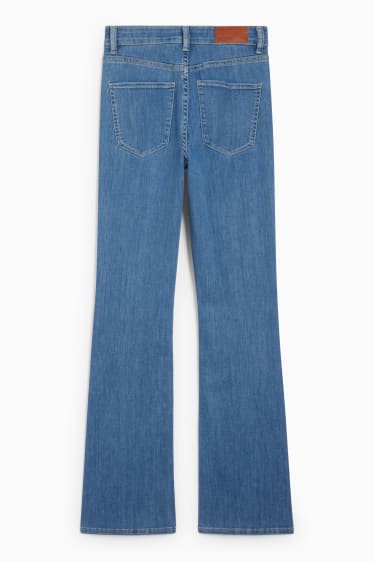 Damen - Bootcut Jeans - High Waist - LYCRA® - helljeansblau