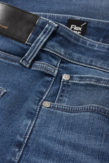 Men - Slim tapered jeans - Flex - LYCRA® ADAPTIV - blue denim