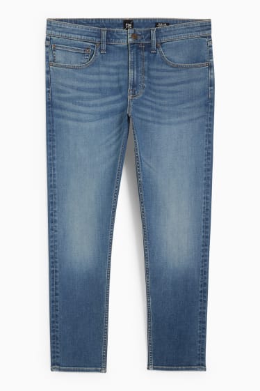 Mężczyźni - Slim tapered jeans - Flex - LYCRA® - dżins-niebieski