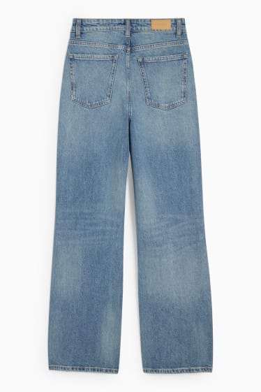 Dames - CLOCKHOUSE - loose fit jeans - high waist - jeanslichtblauw