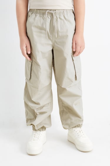 Bambini - Pantaloni cargo - grigio
