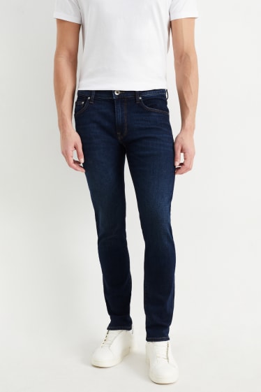 Herren - Skinny Jeans - LYCRA® - dunkeljeansblau