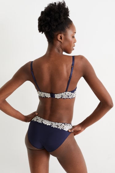 Femmes - Soutien-gorge avec armatures - FULL COVERAGE - ampliforme - bleu foncé