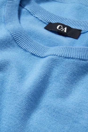 Damen - Pullover - hellblau