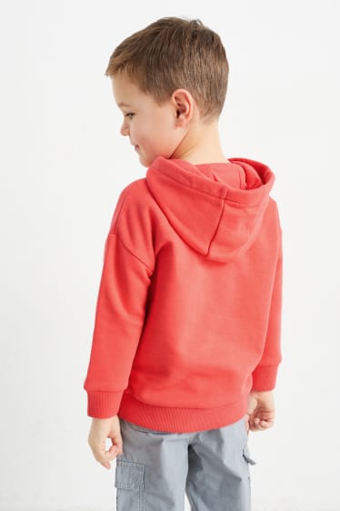 Kinderen - Monstertruck - hoodie - rood