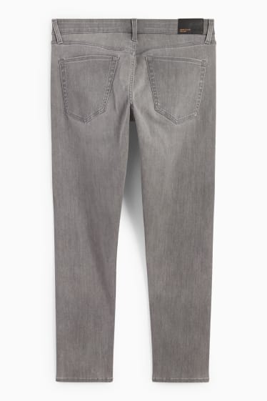 Pánské - Slim tapered jeans - Flex - LYCRA® ADAPTIV - džíny - světle šedé