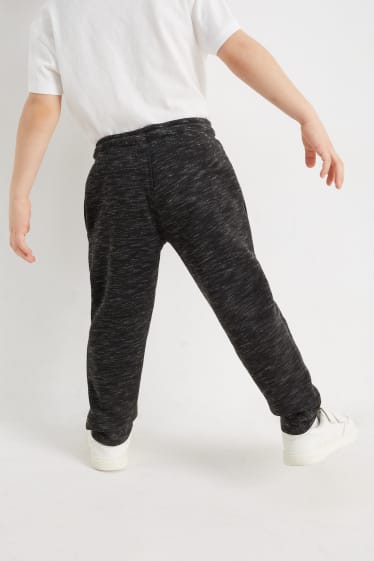 Kinder Jungen - Minecraft - Jogginghose - grau-melange