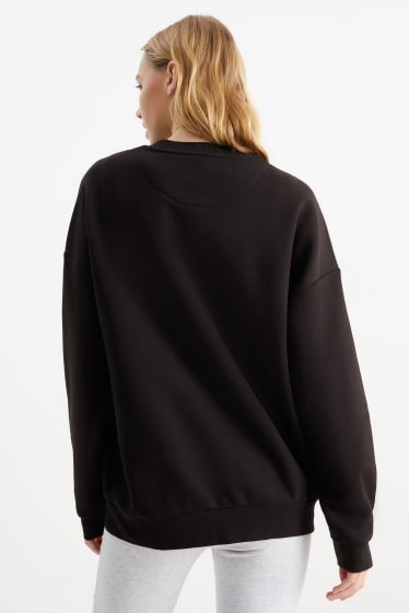 Dames - CLOCKHOUSE - sweatshirt - Rolling Stones - zwart