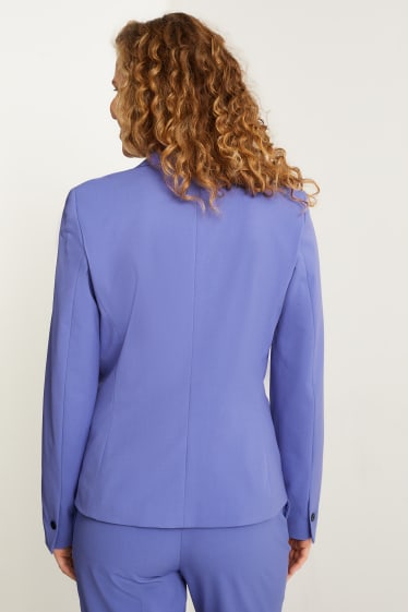 Women - Business blazer - fitted - purple