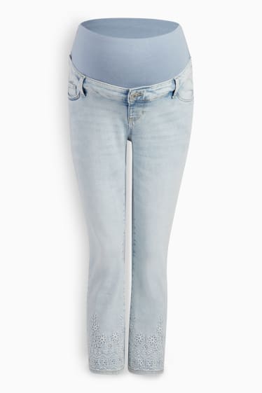 Women - Maternity jeans - slim jeans - denim-light blue