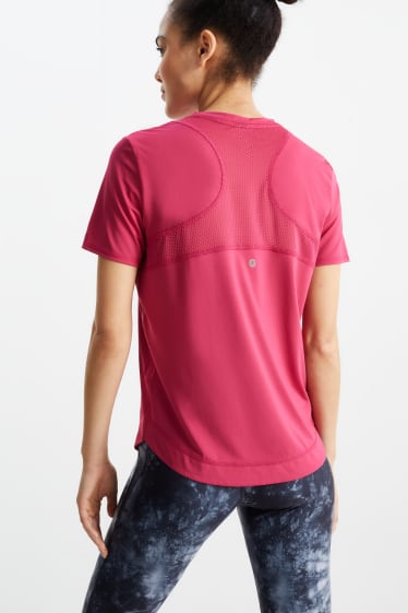 Dames - Sportshirt - donker rose