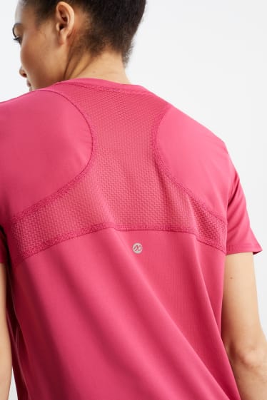 Dames - Sportshirt - donker rose