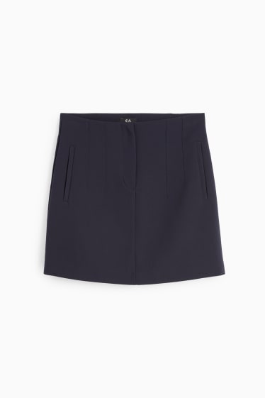 Women - Miniskirt - dark blue