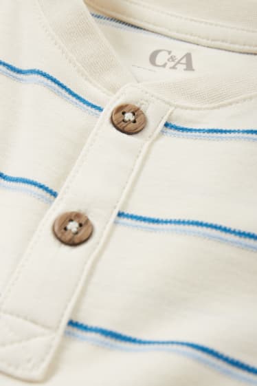 Children - Short sleeve T-shirt - striped - cremewhite