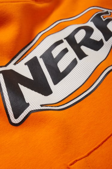 Enfants - NERF - sweat à capuche - orange