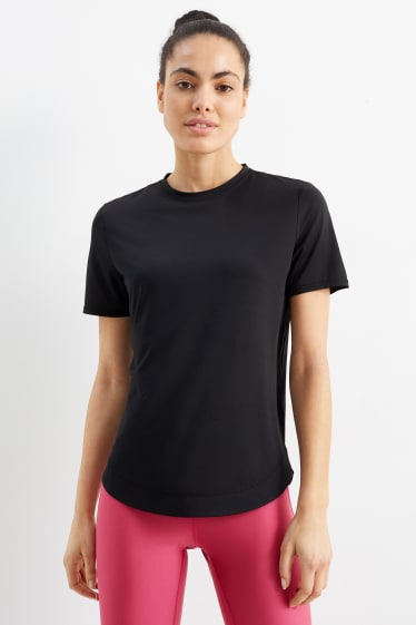 Dames - Sportshirt - zwart