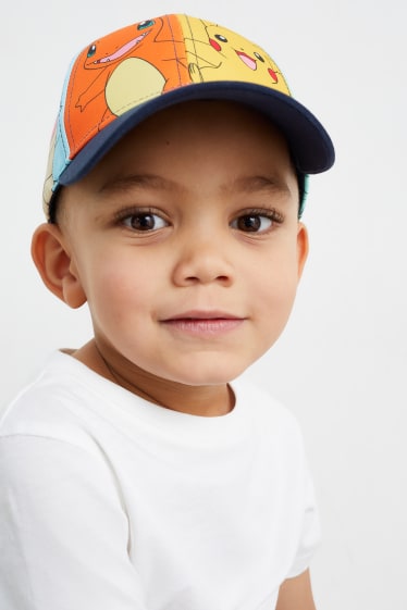 Enfants - Pokémon - casquette de baseball - bleu foncé