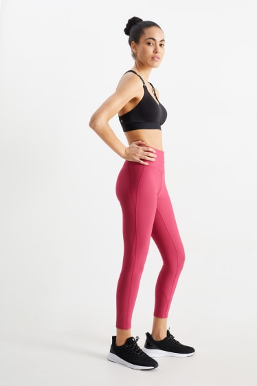 Mujer - Leggings funcionales - 4 Way Stretch - LYCRA® - rosa oscuro