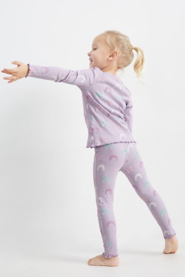 Enfants - Pyjama - 2 pièces - violet
