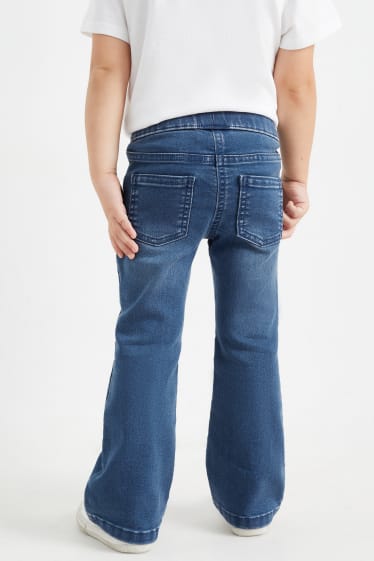 Kinder - Multipack 2er - Herz und Einhorn - Jegging Jeans - jeansblau
