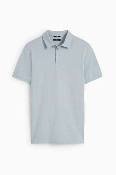 Mężczyźni - Koszulka polo - Flex - turkusowy