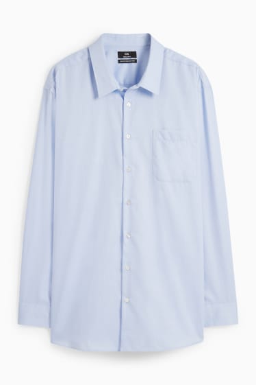Herren - Hemd - Regular Fit - bügelleicht - hellblau