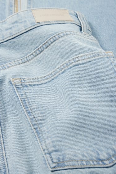 Ados & jeunes adultes - CLOCKHOUSE - jupe en jean - jean bleu clair