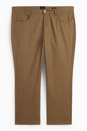 Men - Trousers - regular fit - khaki