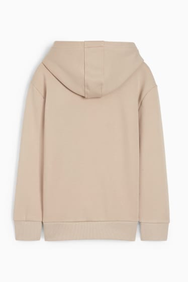 Enfants garçons - Naruto - sweat à capuche - taupe