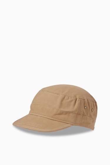 Men - Cap - beige