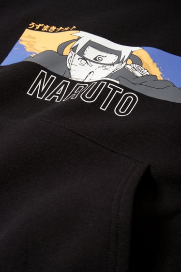 Bambini - Naruto - felpa con cappuccio - nero