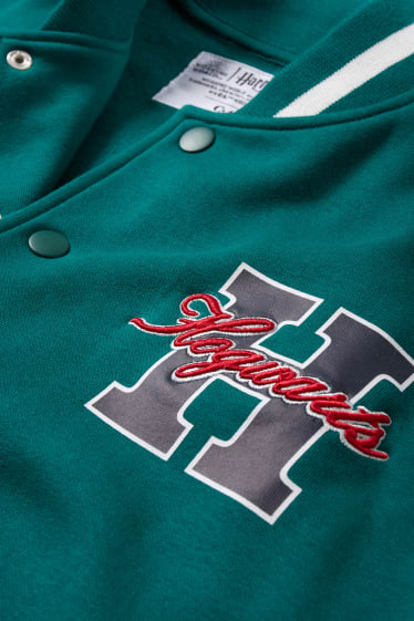 Enfants garçons - Harry Potter - sweat zippé en molleton - vert