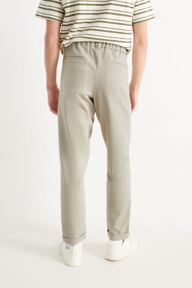 Heren - Chino - regular fit - grijs