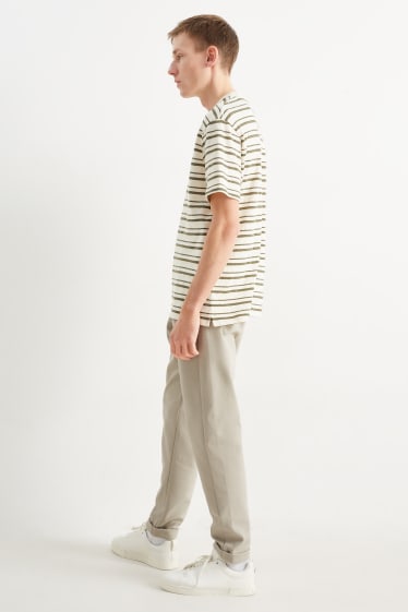 Uomo - Pantaloni chino - regular fit - grigio