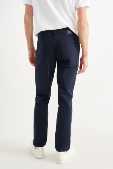 Hombre - Pantalón - slim fit - Flex - azul oscuro