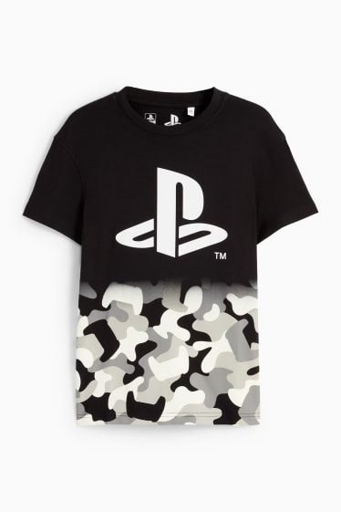 Dětské - PlayStation - tričko s krátkým rukávem - černá