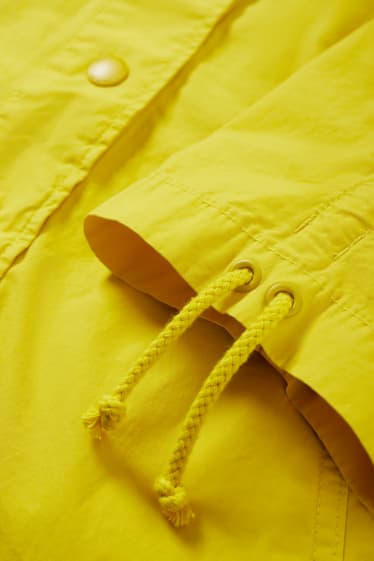 Mujer - Parka con capucha - amarillo