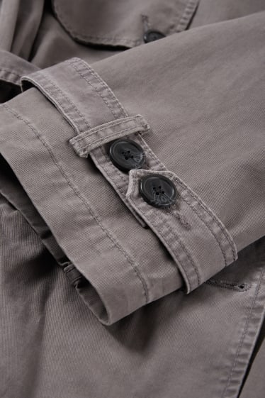Donna - CLOCKHOUSE - trench di jeans - grigio scuro