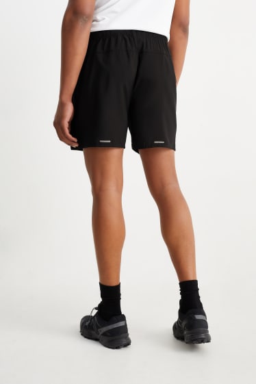 Herren - Funktions-Shorts - schwarz