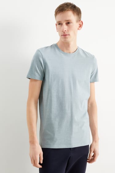 Mężczyźni - T-shirt - Flex - turkusowy